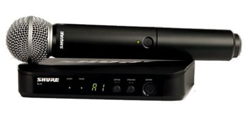Shure BLX24 con cápsula SM58
