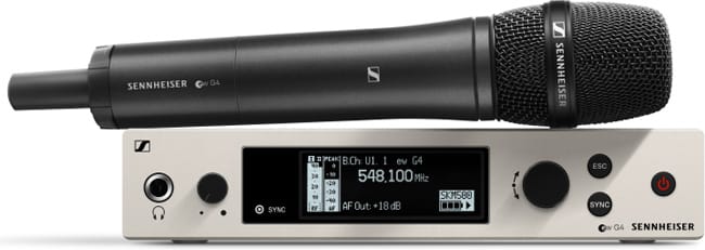 Sennheiser EW 500 G4 receptor y transmisores
