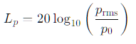 magnitudes del sonido