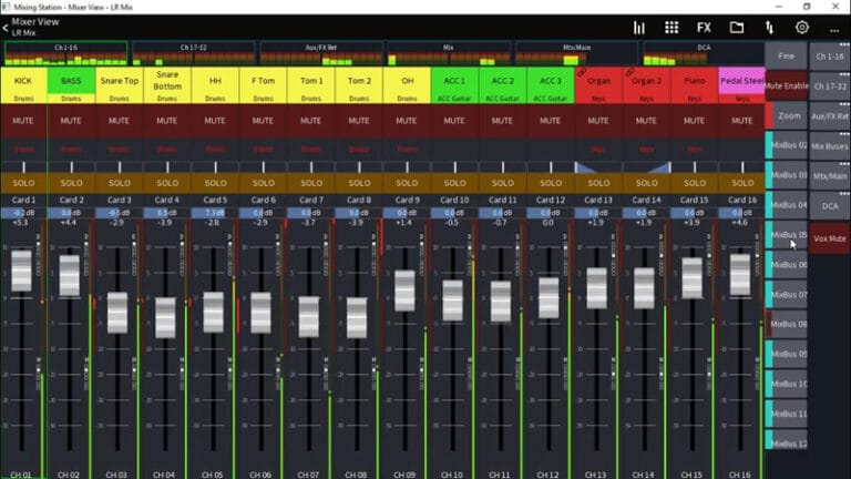 Mixing Station - Controlar la mesa de mezclas desde la tablet - ACUSMATICA