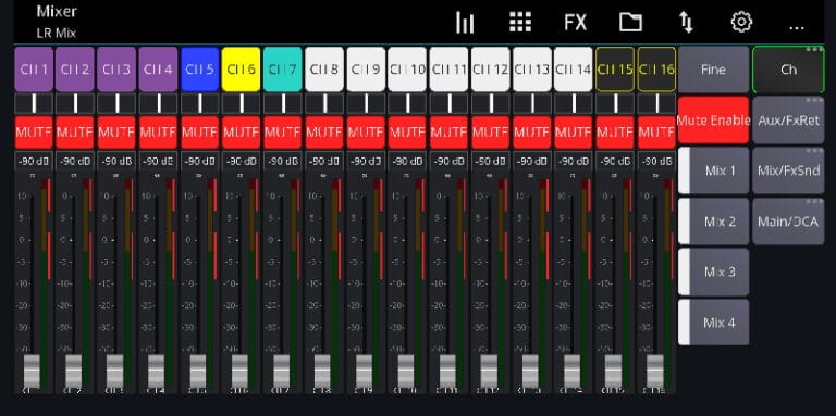 Mixing Station - Controlar la mesa de mezclas desde la tablet - ACUSMATICA